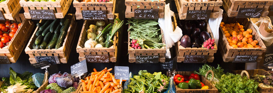 meubles pour fruits et légumes